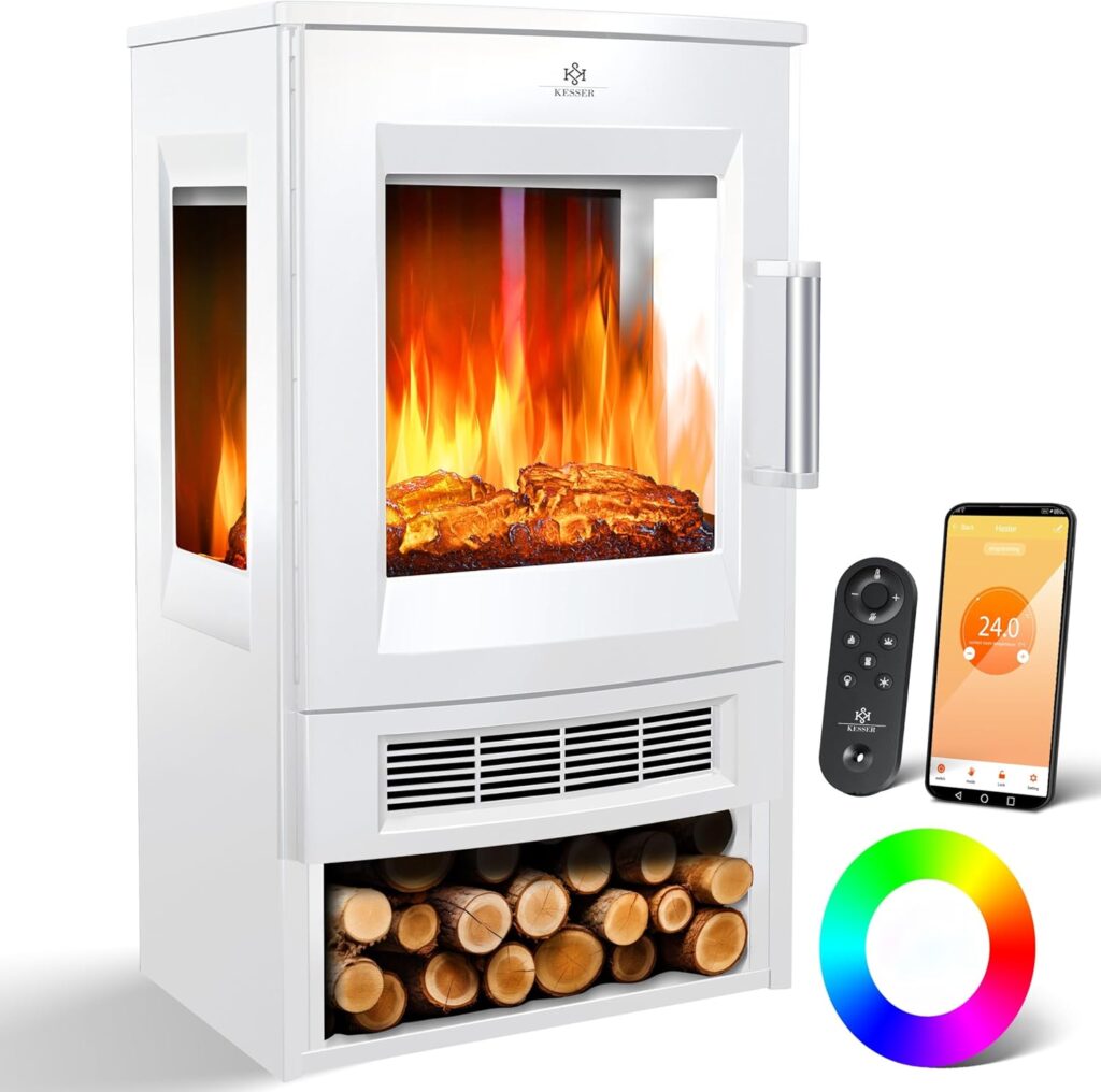 Chimenea eléctrica KESSER