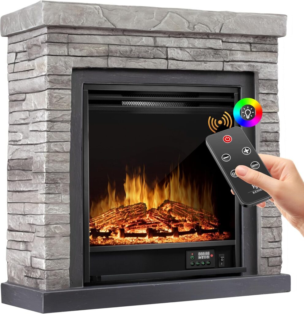 Chimenea eléctrica KESSER